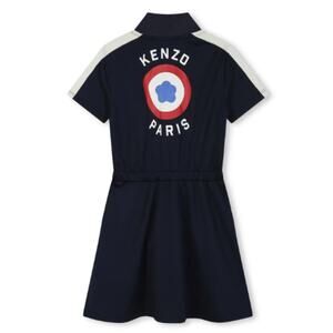 Kenzo Kids logo-print drawstring dress Size 3 Year